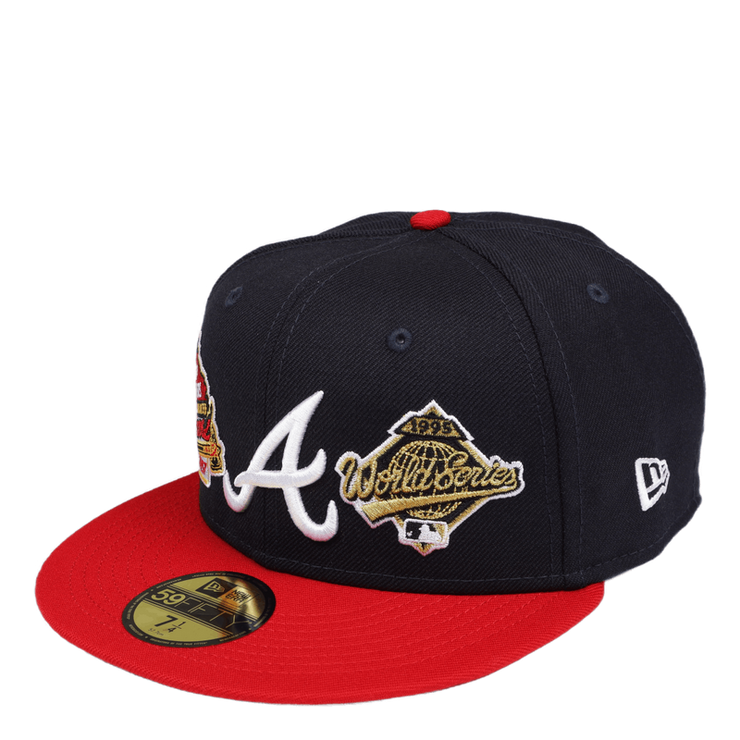 Atlanta Braves 3Times World Series Champions New Era 59FIFTY