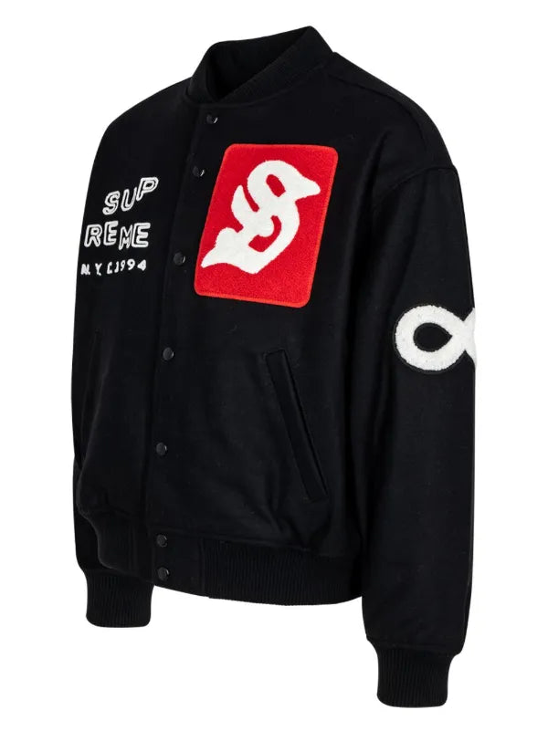 Supreme
Tourist varsity "Black" jacket