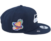 Seattle Seahawks NFL Patch Up 9FIFTY Navy Snapback - New Era