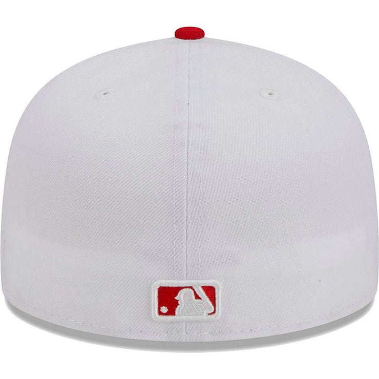 New Era White/Red New York Yankees Optic 59FIFTY Fitted Hat