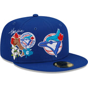 Men's Toronto Blue Jays New Era Royal City Cluster 59FIFTY Fitted Hat