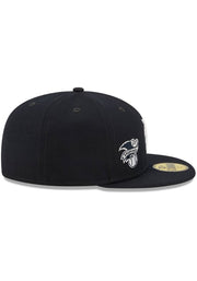 NEW ERA DETROIT TIGERS MENS NAVY BLUE IDENTITY 59FIFTY FITTED HAT