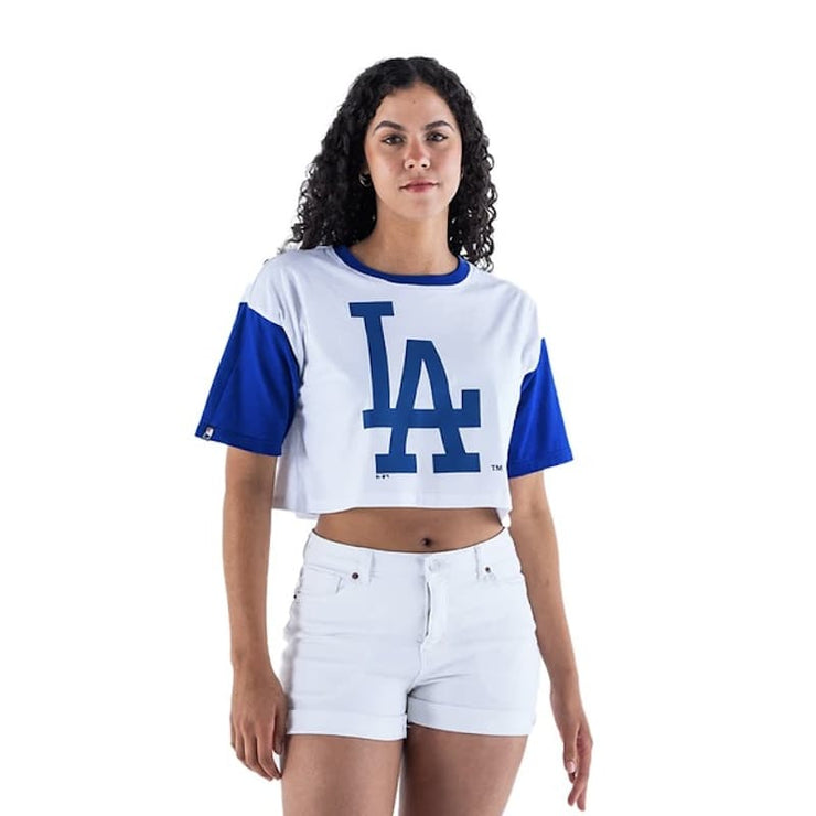 MLB Ladies LA Dodgers Crop Top