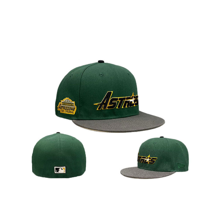 Houston Astros Logo Embroidered Baseball Cap