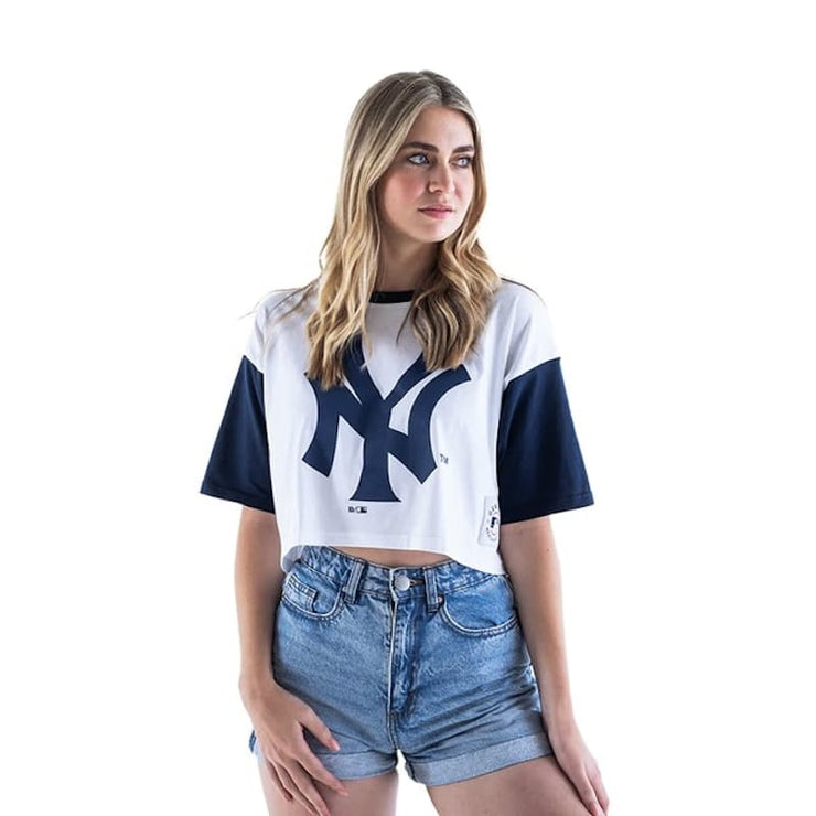 MLB Ladies New York Crop Top