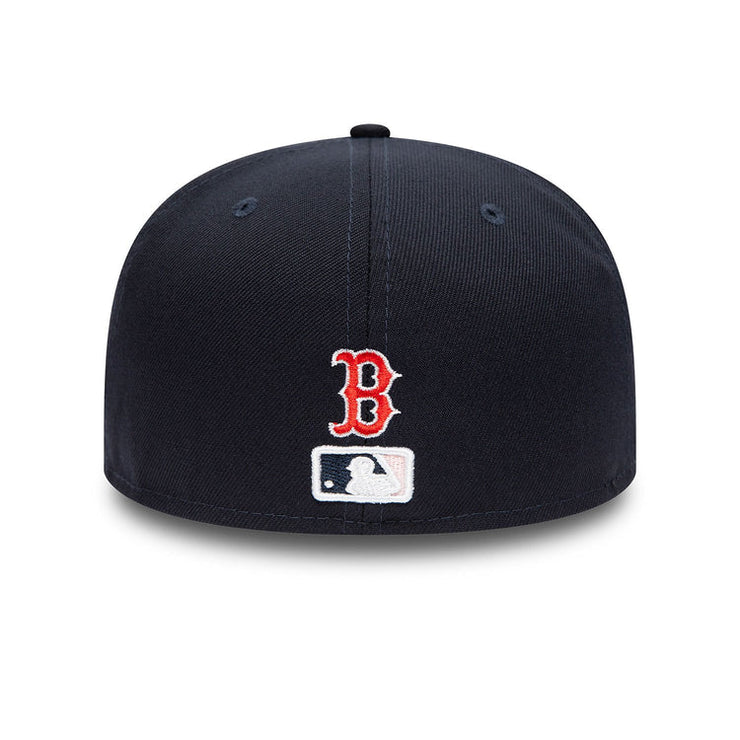 BOSTON RED SOX 59FIFTY MLB AC PERF NAVY BLOOM CAP