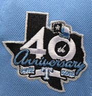 TEXAS RANGERS (40TH ANNIVERSARY) NEW ERA 59FIFTY FITTED