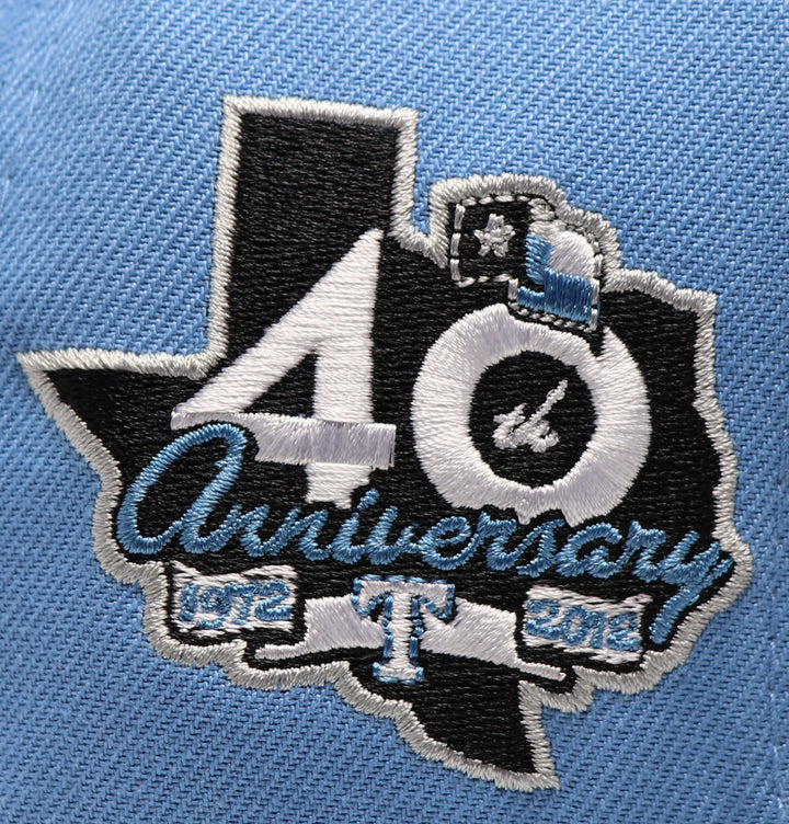 TEXAS RANGERS (40TH ANNIVERSARY) NEW ERA 59FIFTY FITTED