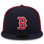 Boston Red Sox New Era Navy/Red Gameday Sideswipe 59FIFTY Fitted Hat