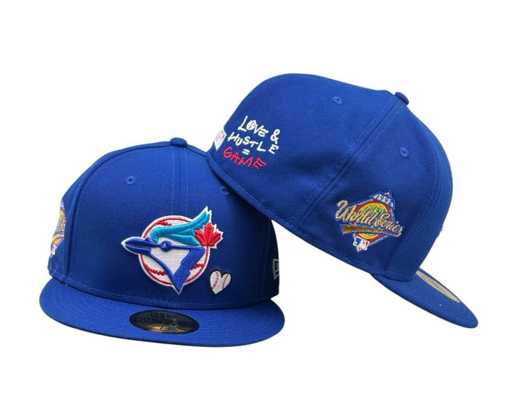 Toronto Blue Jays World Series Team Heat New Era 59Fifty fitted blue