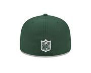 New Era Green Bay Packers 59FIFTY Green Fitted Hat Sidepatch 5950 Cap