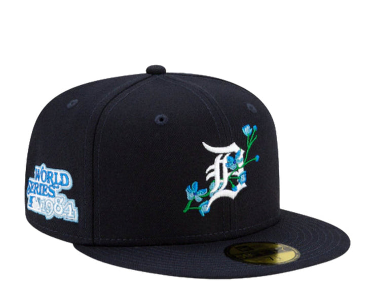 NEW ERA 59FIFTY MLB DETROIT TIGERS SIDE PATCH BLOOM FITTED HAT