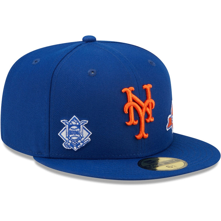 New York Mets New Era Identity 59FIFTY Fitted Hat - Royal