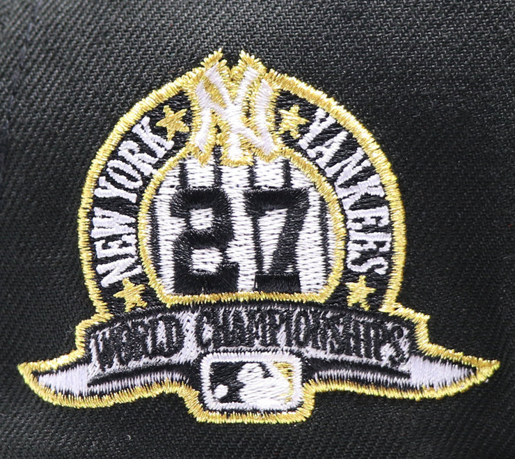 NEW YORK YANKEES (BLACK) (27X CHAMPS) "EMPIRE STATE" NEW ERA 59FIFTY FITTED CAP