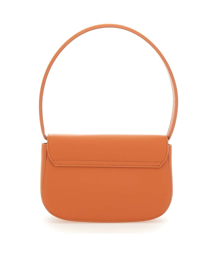 Diesel 1DR leather shoulder bag “Orange”