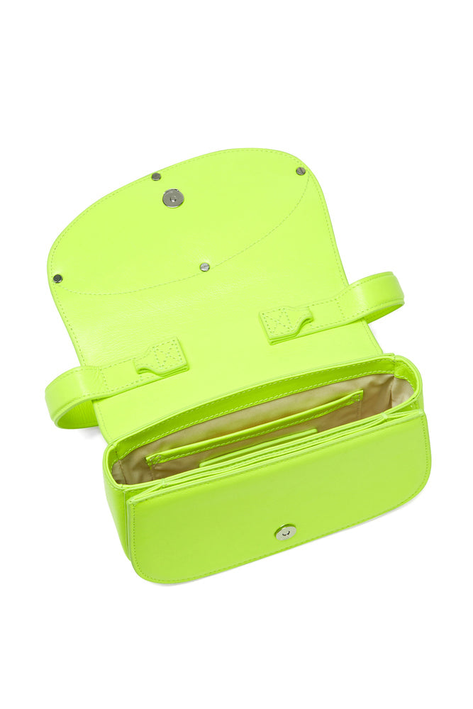 Diesel 1DR leather shoulder bag “Neon”