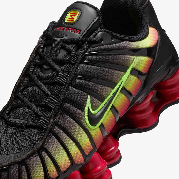 Nike Shox TL “Black Volt Fire Red”