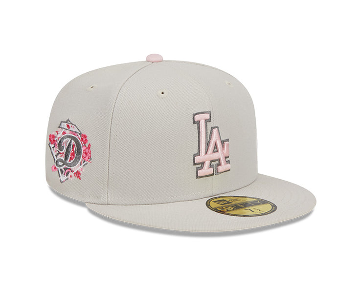 Los Angeles Dodgers New Era 2023 Mother’s Day On-Field 59FIFTY Fitted Hat – Grey/Pink