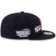 New Era Boston Redsox Fitted Hat MLB Classic World Series Patch