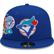 Men's Toronto Blue Jays New Era Royal City Cluster 59FIFTY Fitted Hat