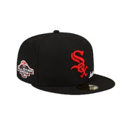 Men's Chicago MLB White Sox Black All Star Style Game Team 59FIFTY Fitted Hat