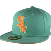 New Era Chicago White Sox 2005 WS Patch Exclusive 59FIFTY Fitted Hat (Mint Orange)