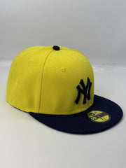 YANKEES MLB NEW ERA FITTED 59FIFTY HAT -YELLOW