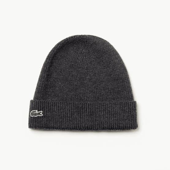 LACOSTE COTTON BEANIE