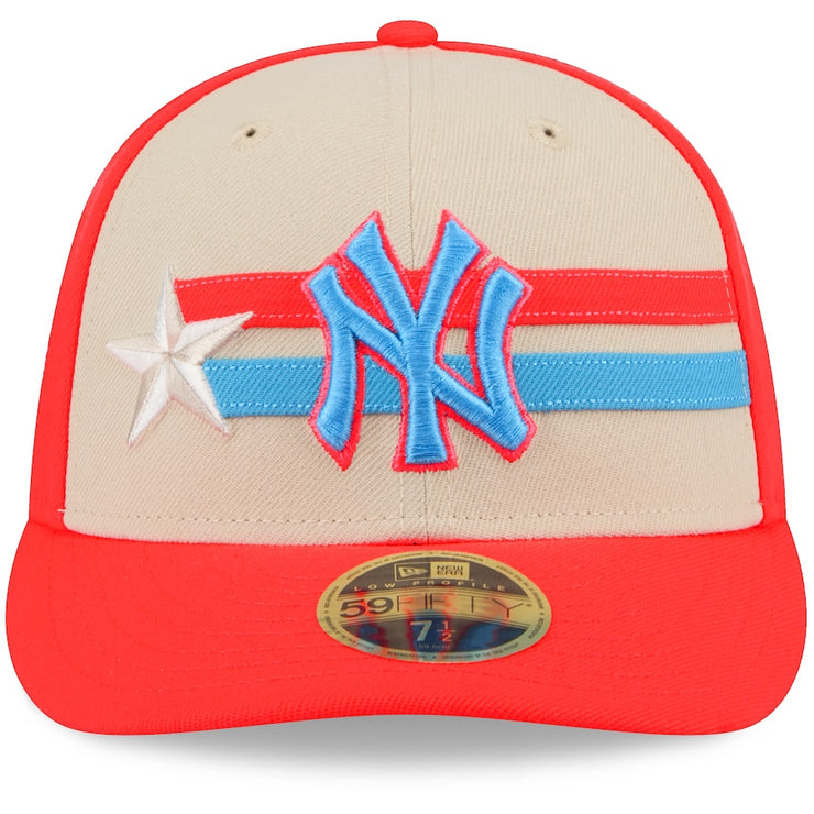 New York Yankees New Era Cream 2024 MLB All-Star Game Low Profile 59FIFTY Fitted Hat