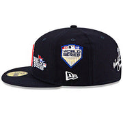 New Era Boston Redsox Fitted Hat MLB Classic World Series Patch