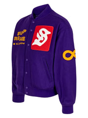 Supreme
Tourist "Purple" varsity jacket