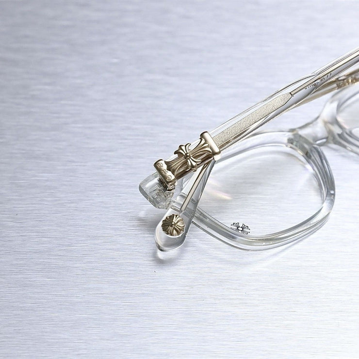 Chrome Hearts Cox Ucker Transparent Eye Glasses Frame