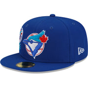Men's Toronto Blue Jays New Era Royal City Cluster 59FIFTY Fitted Hat