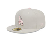 Los Angeles Dodgers New Era 2023 Mother’s Day On-Field 59FIFTY Fitted Hat – Grey/Pink