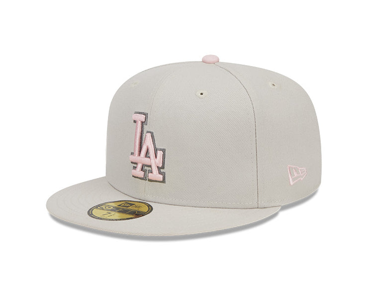 Los Angeles Dodgers New Era 2023 Mother’s Day On-Field 59FIFTY Fitted Hat – Grey/Pink