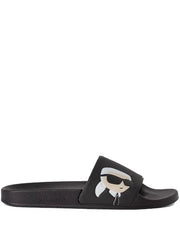 KARL LAGERFELD IKON NFT POOL SLIDES