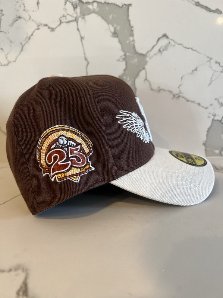 San Fransisco Giants 25th Anniversary Winged Logo New Era Fitted Hat