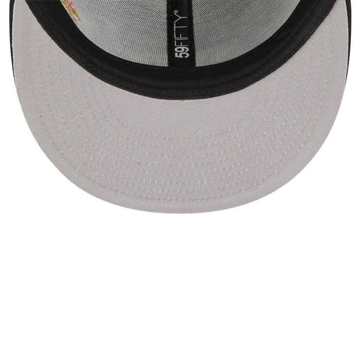 BOSTON RED SOX 59FIFTY CHERRY BLOSSOM BLACK CAP