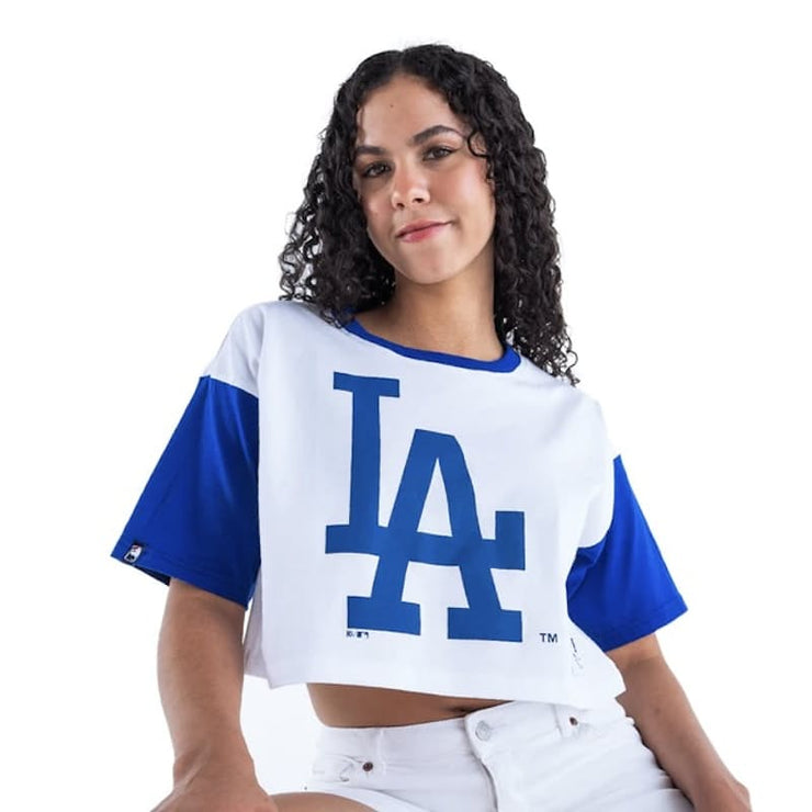 MLB Ladies LA Dodgers Crop Top