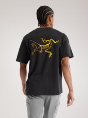 KRAGG COTTON LOGO SHIRT SS MEN'S - 24K BLACK