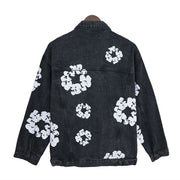 Denim Tears All Over Wreath Trucker Jacket 'Light Wash'