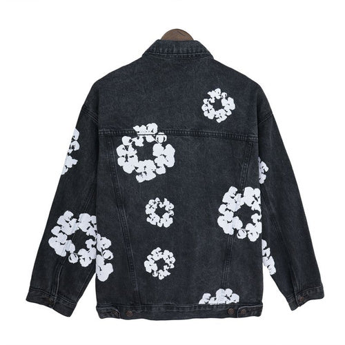 Denim Tears All Over Wreath Trucker Jacket &