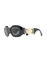 Versace Eyewear
Medusa Head-detail oversize-frame sunglasses