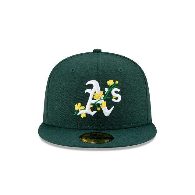 NEW ERA OAKLAND ATHLETICS SIDE PATCH BLOOM 59FIFTY FITTED HAT