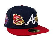 Atlanta Braves 3Times World Series Champions New Era 59FIFTY