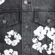 Denim Tears All Over Wreath Trucker Jacket 'Light Wash'