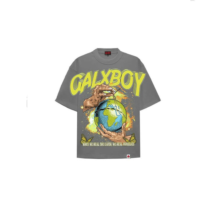 WORLD PEACE 2.0 T-SHIRT "Grey"